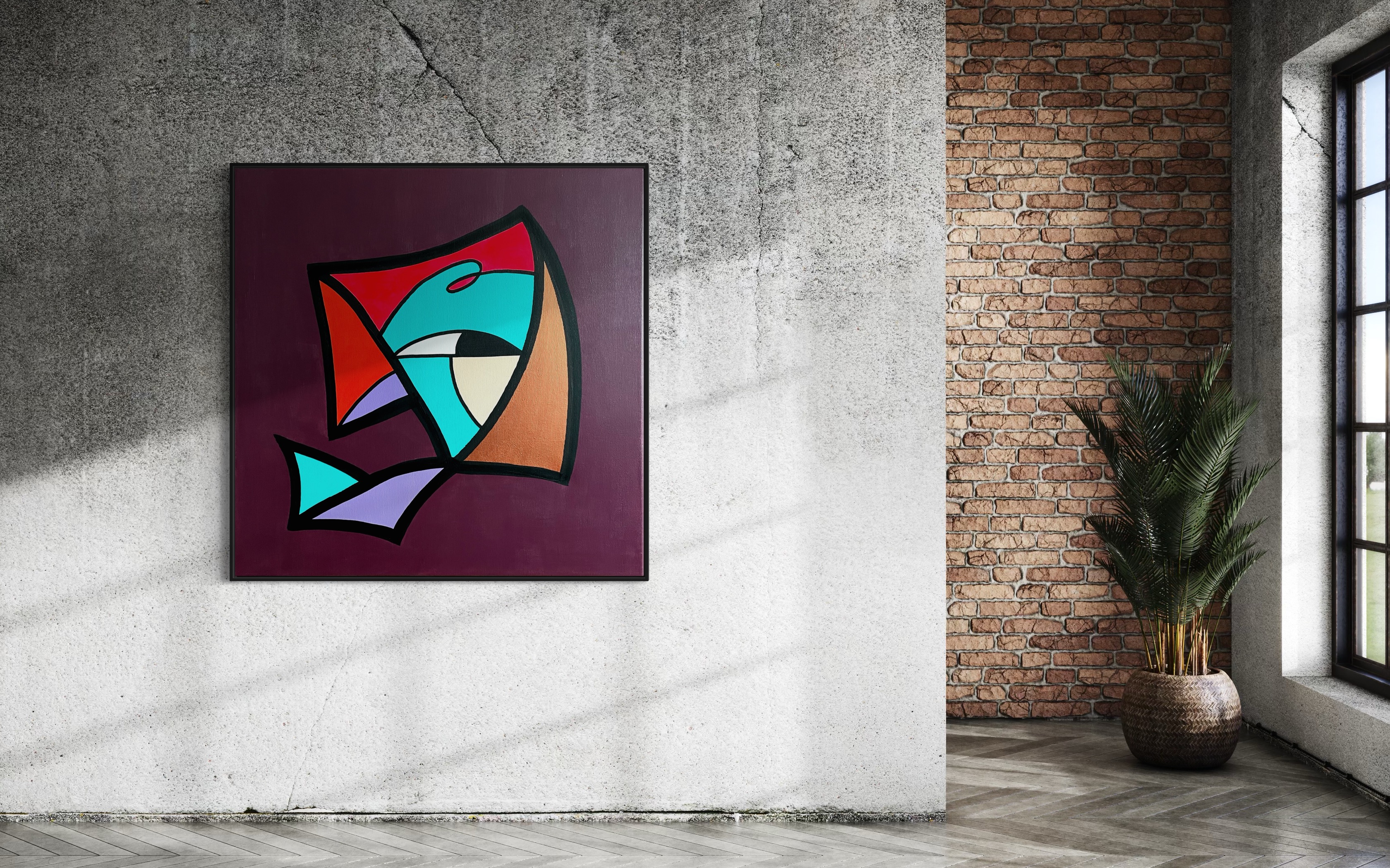 Canvas 120 x 120 cm